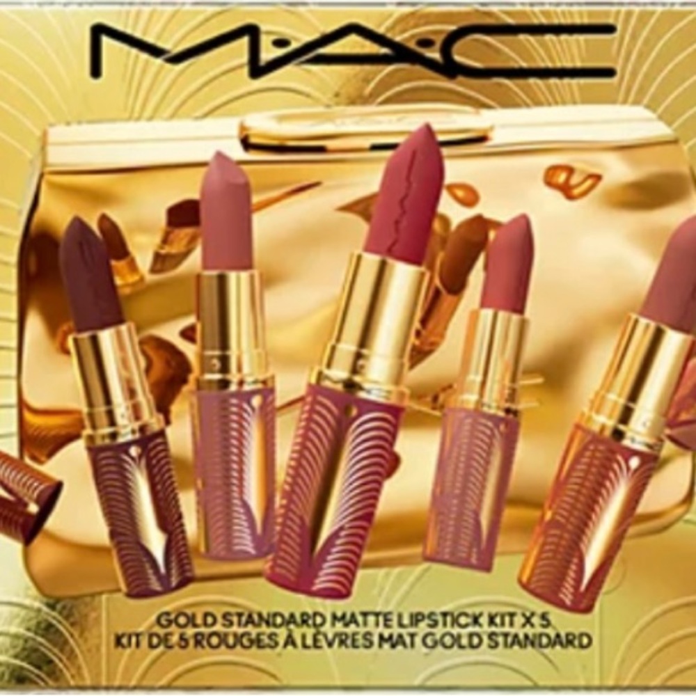 Viral MAC 5-Piece Lipstick Set plus 5 Sephora makeup samples
